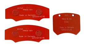 Pagid Racing Bremsbel&auml;ge set F1 LCR/RSR/ARS SC4-4-4 E1749-E1749-E1363