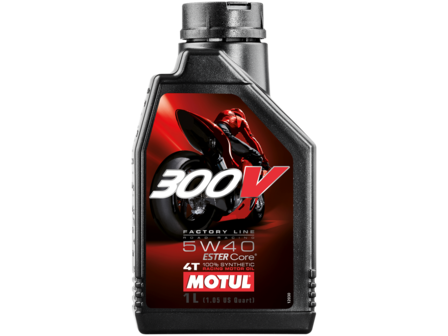 MOTUL 300V 4T Factory Line Road Racing 5W40 Motoren&ouml;l 1 Liter