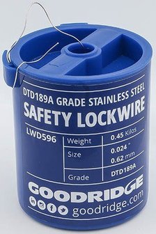 Goodridge sicher Draht 0,62MM 450GR