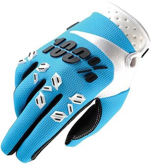 100% Racing Handschuhe (Blau)