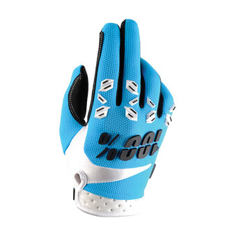 100% Racing Handschuhe (Blau)