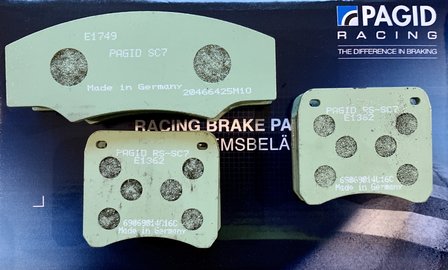 Pagid Racing Bremsbel&auml;ge set LCR F2 SC7-7-7