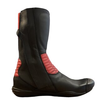 Daytona seitenwagen stiefel (Schwarz/Rot)