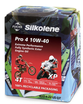 Fuchs Silkolene Pro 4 10W-40 4T 4L