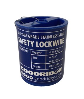 Goodridge sicher Draht 0,81MM 450GR