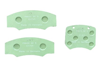 Pagid Racing Bremsbel&auml;ge set F1 LCR/RSR/ARS SC5-5-5 E1749-E1749-E1363