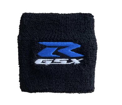 GSXR brake reservoir sock (Schwarz/Blau)