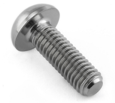 Pro-Bolt Halbrundkopfschraube aus Titan M5x(0.80mm)x15mm Innensechsrund