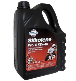 Fuchs Silkolene Pro 4 5W-40 4L