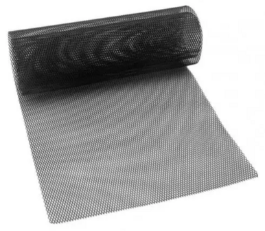 Schutz Gitter k&uuml;hller 6mm x 12mm / 100cm x 33cm (schwarz)