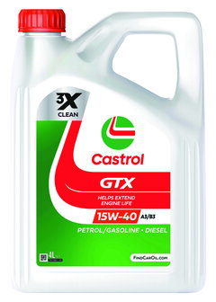 Castrol GTX 15W-40 A3/B4 4L