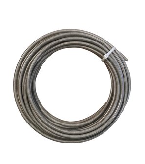 HOSE -03 PTFE RVS CLEAR (12M)