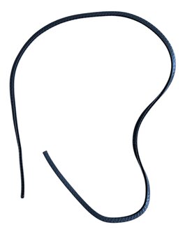 Chassisgummi PVC-Kantenabschlussprofil (1 Meter)