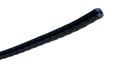 Chassisgummi PVC-Kantenabschlussprofil (1 Meter)