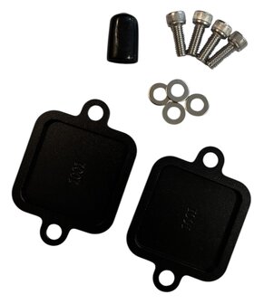 Exhaust Smog Block Off Plates Kit Blocker