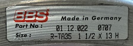 BBS Felgenbett aussen 1.5 x 13'' gebraucht (1)
