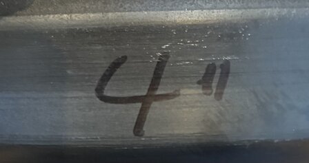 BBS Felgenbett innen 4.0 x 13'' Schwarz B-Ware (2)