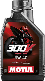 MOTUL 300V 4T Factory Line Road Racing 5W40 Motoren&ouml;l 1 Liter