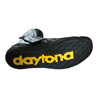 Daytona seitenwagen stiefel (Schwarz/Neongelb)