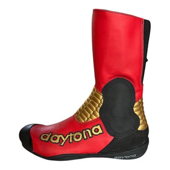 Daytona seitenwagen stiefel (rot/gold)