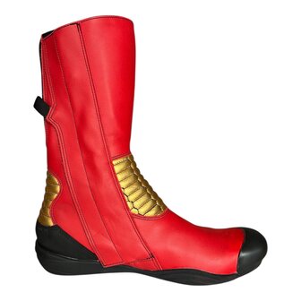 Daytona seitenwagen stiefel (rot/gold)