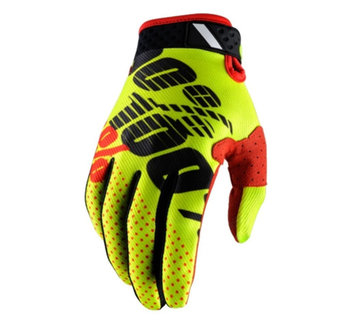 100% Racing Handschuhe (Gelb)