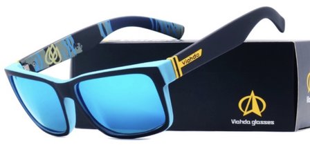 Viahda Sonnenbrille blau/schwarz/gelb