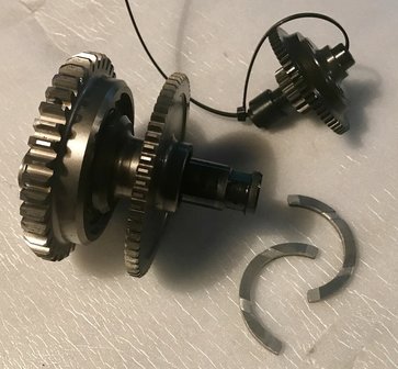 Kawasaki ZX10R 09/14 Startermotor Teile gebraucht