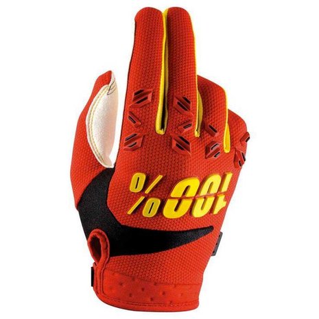 100% Racing Handschuhe (Rot)
