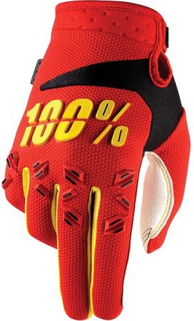 100% Racing Handschuhe (Rot)