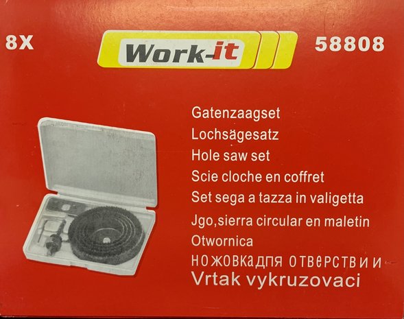 Work-it Lochsägesatz