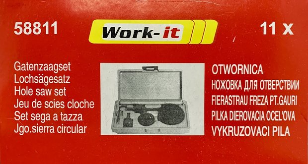 Work-it Lochsägesatz (klein)