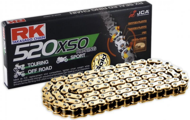 RK 520XSO RX-Ring Chain (Gold)