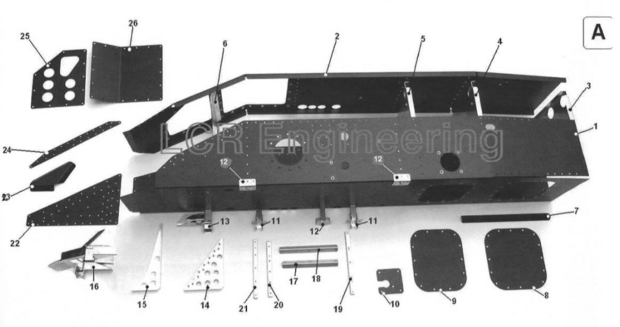 LCR Chassis Deckel (A10)