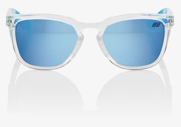 !00% Sonnenbrille HUDSON Jorge Martin SE Polished Clear HiPER® Blue Multilayer Mirror Lens