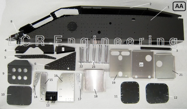 LCR Chassis Teil (AA1)