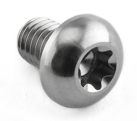 Pro-Bolt Halbrundkopfschraube aus Titan M5x(0.80mm)x8mm Innensechsrund