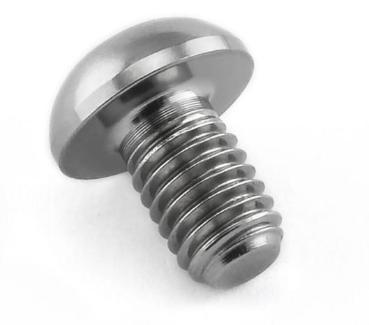 Pro-Bolt Halbrundkopfschraube aus Titan M5x(0.80mm)x8mm Innensechsrund