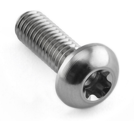 Pro-Bolt Halbrundkopfschraube aus Titan M5x(0.80mm)x15mm Innensechsrund