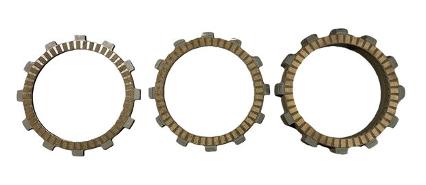 Yamaha R6 set friction plates