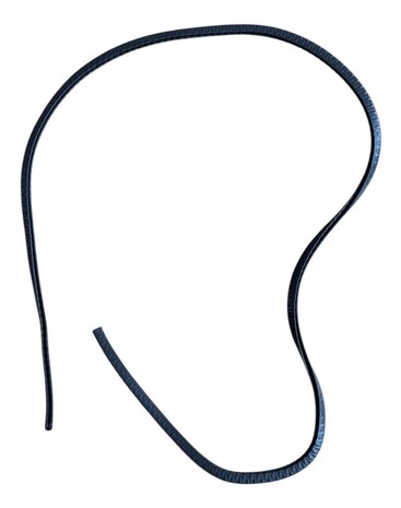 Chassisgummi PVC-Kantenabschlussprofil (1 Meter)