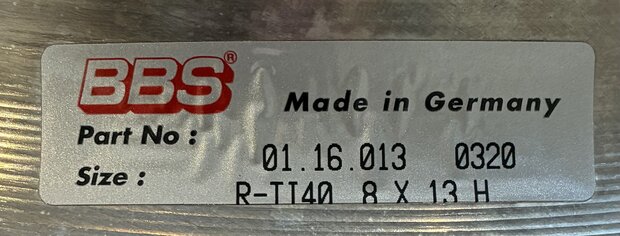 BBS Felgenbett innen 8.0 x 13'' gebraucht (1)