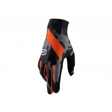 100% Celium Racing Handschuhe (Schwarz)