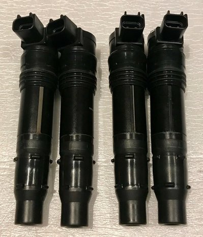 Kawasaki ZX10R (2011/2015) Zündspule / Stecker (4 Stück) gebraucht 